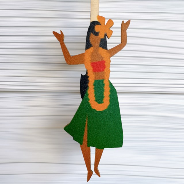 ハイビスカス フラ 振り子時計 / CocoNene ハワイ