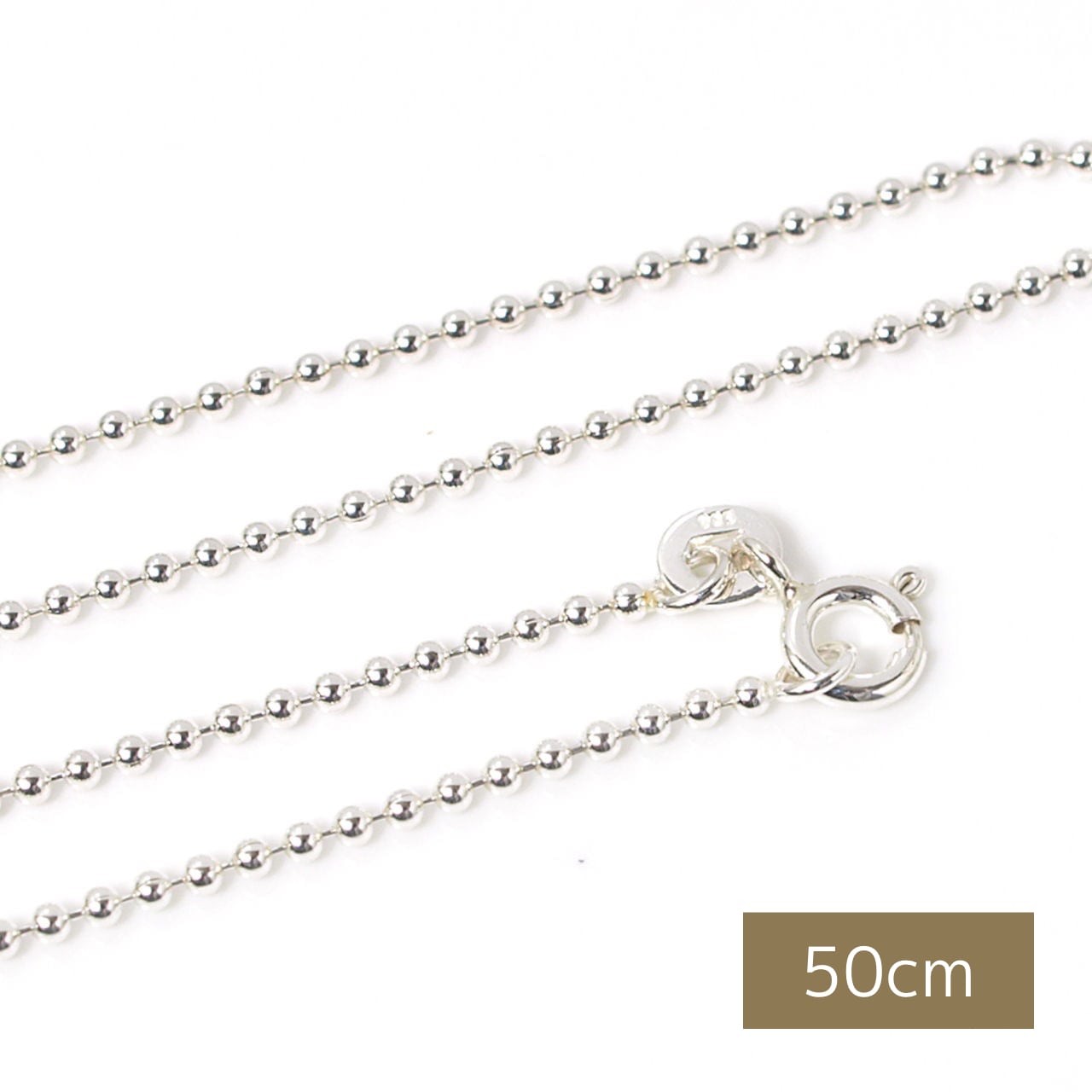 Silver925ボールチェーン50cm | Natural Style