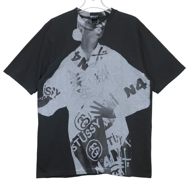 STUSSY ステューシー PARIS TEE パリ Tシャツ ブラック ショート