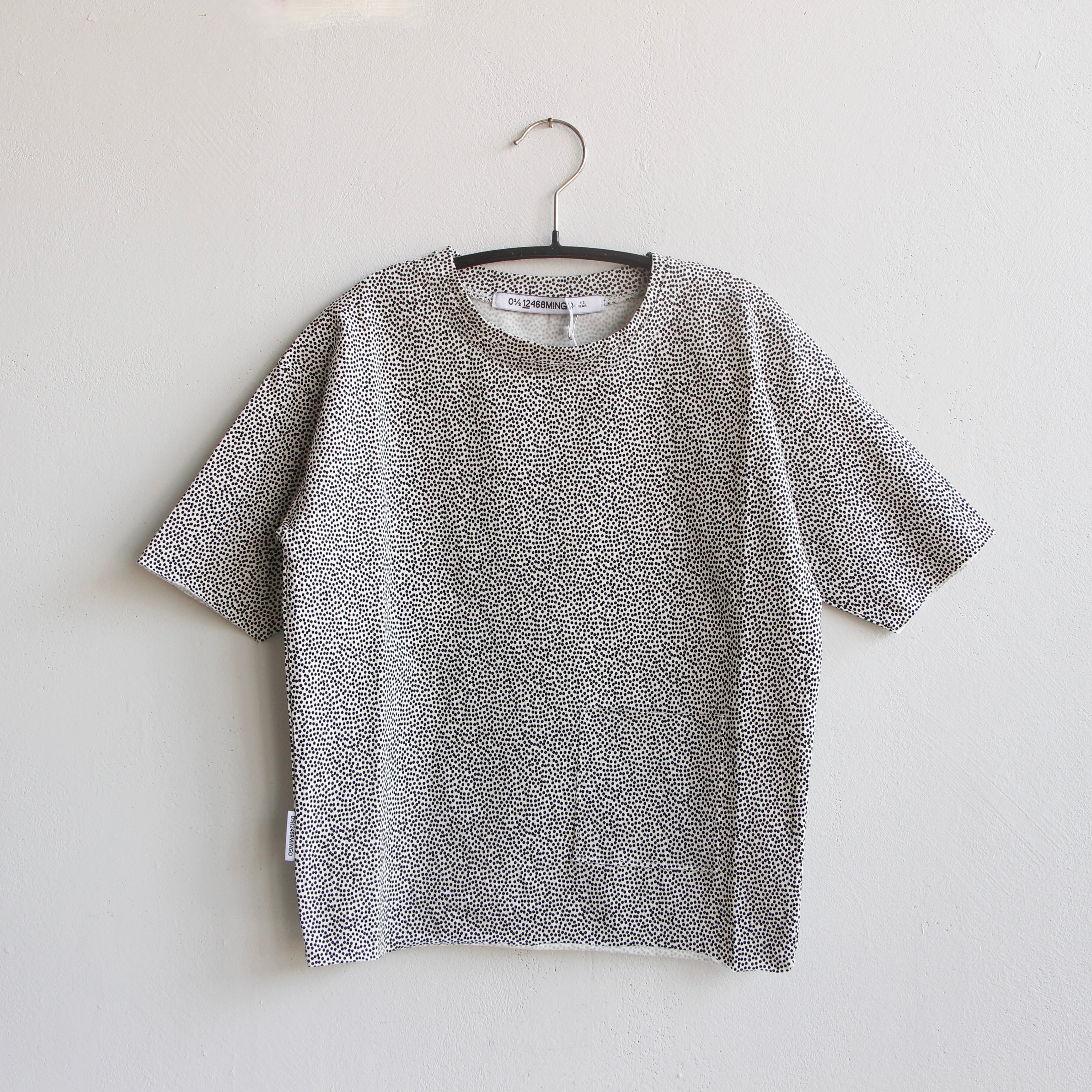 《MINGO. 》T-shirt(NEW!) / Dot Black × White