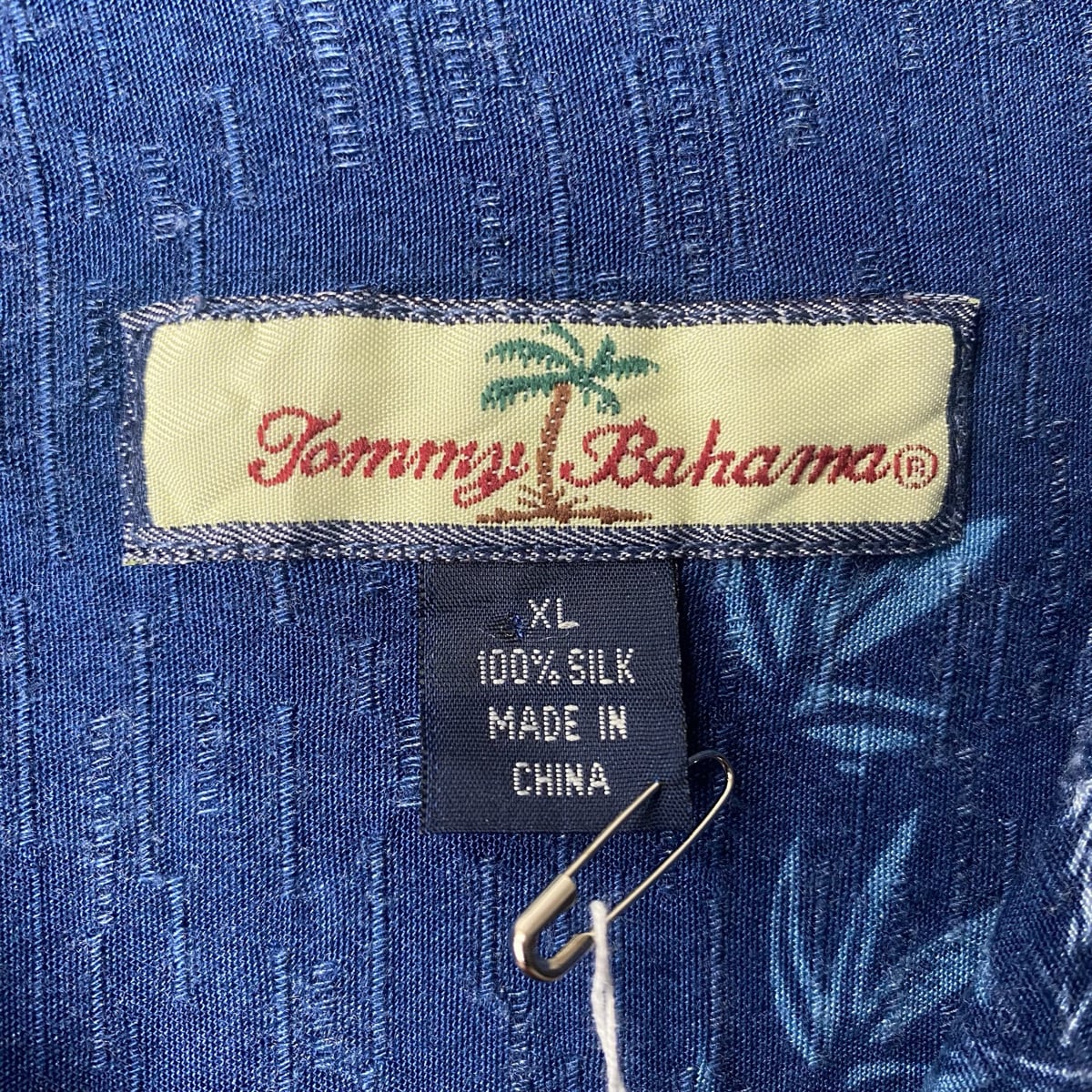 90s Tommy Bahama シルク アロハシャツ 半袖シャツ オープンカラー