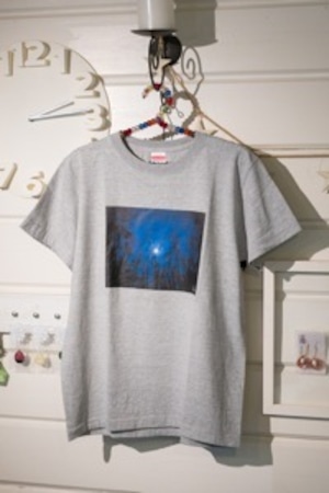 Ｔシャツ「夜の底」（ミックスグレー）