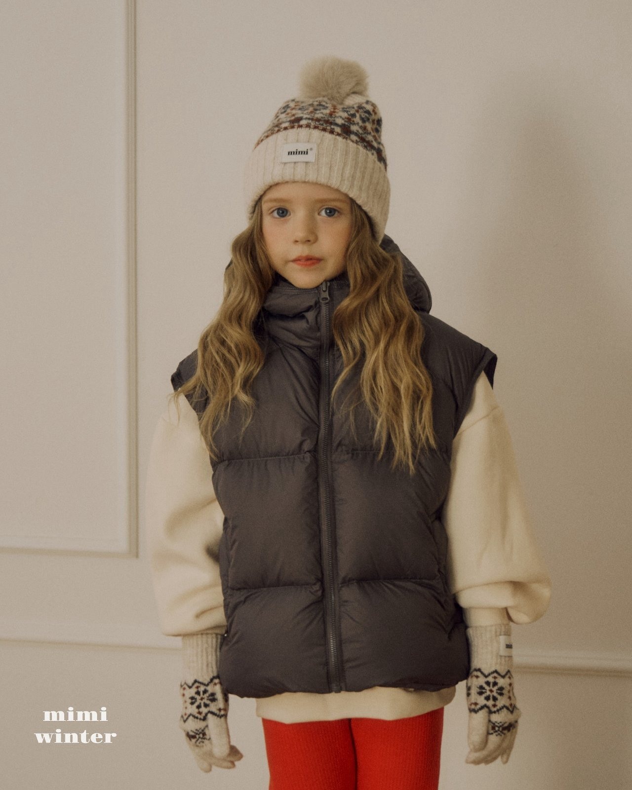 BYMIMI［取寄］jacquard beanie 26winter
