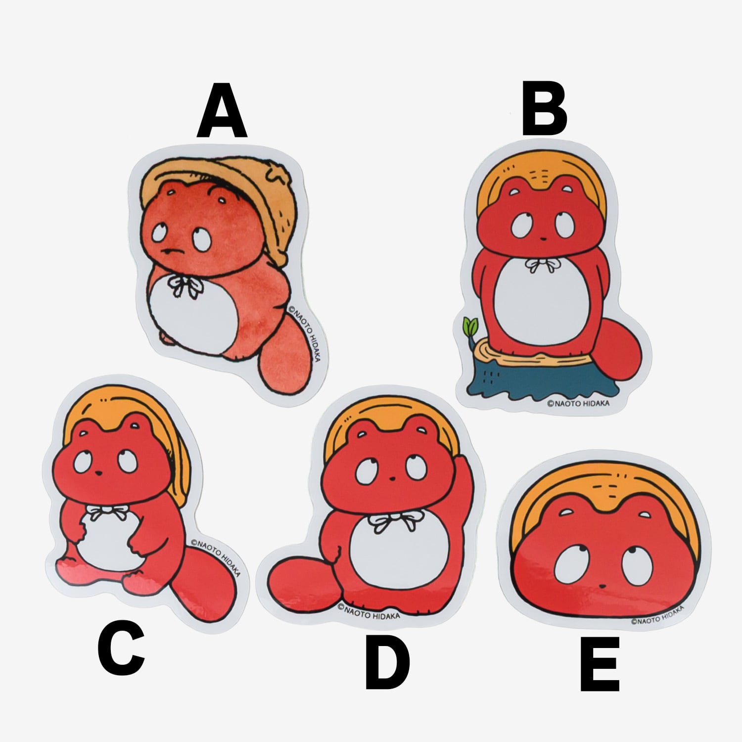 ヒダカナオト ステッカー | TOKYO PiXEL. shop & gallery