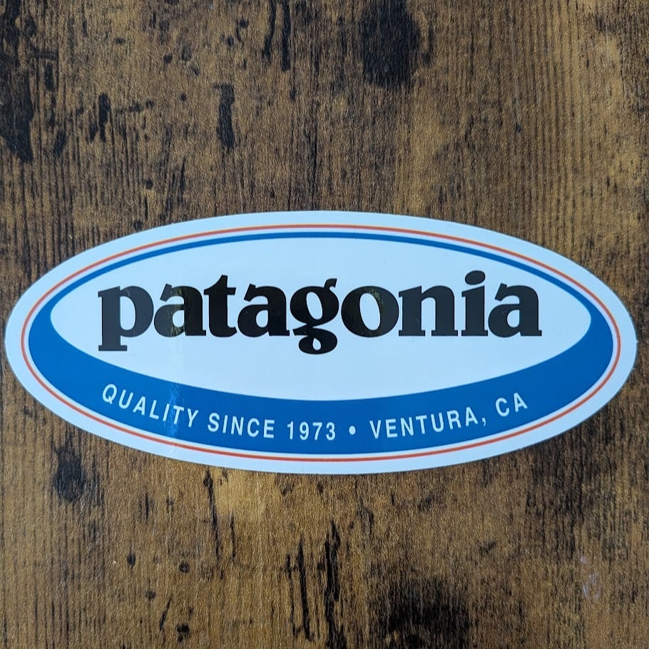 【pa-127】patagonia パタゴニア ステッカー sticker Oval 2026SS