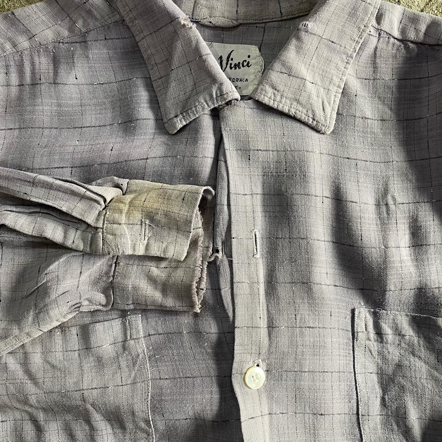 60s vintage Da Vinci rayon shirt | What'z up 60s vintage Da Vinci rayon shirt | What'z up