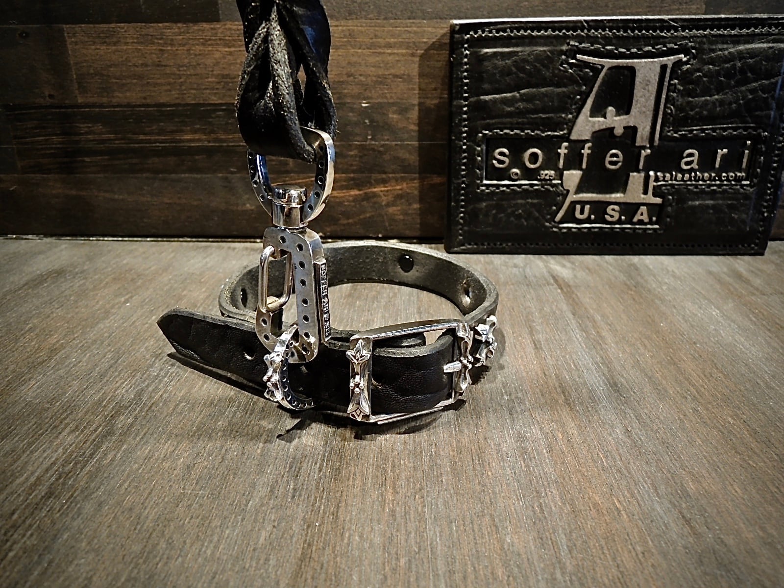 SofferAri ソファーアリ ドッグタグ LARGE DOG TAG 百合