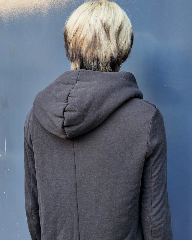 【JULIUS】heavy long fooded jacket