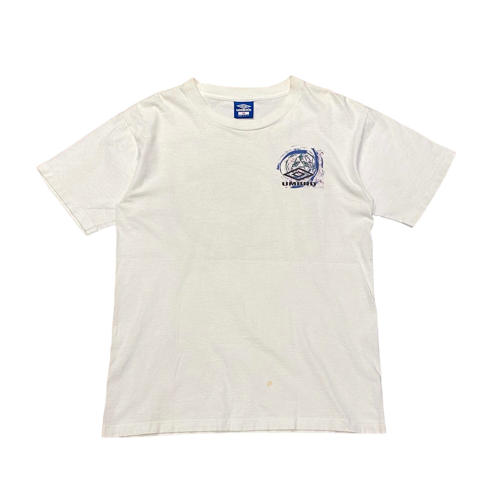 90's USA製 UMBRO Printed T-Shirt M / アンブロ フットボール