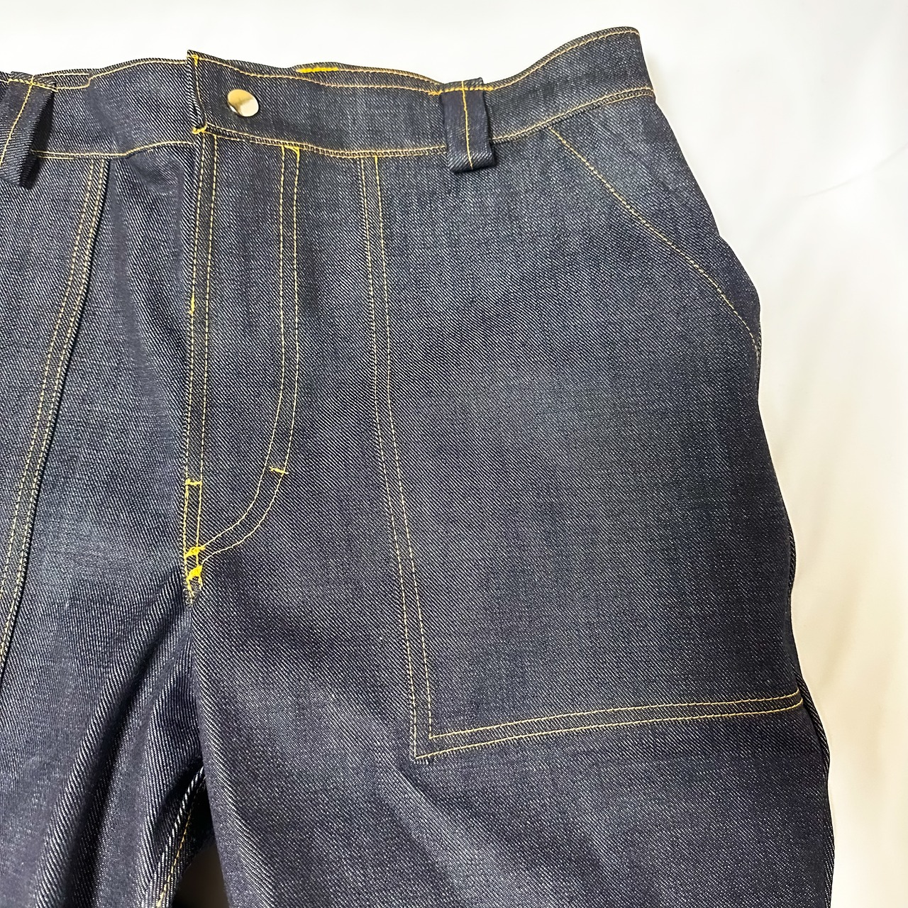 UNFINISHED 岡山デニムダメージパンツ24059