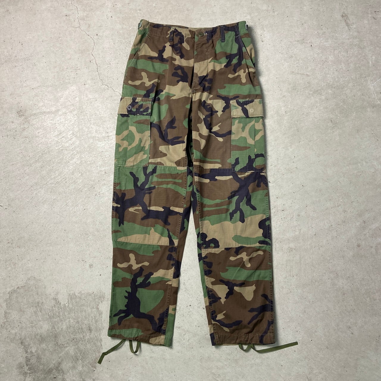 90年代 U.S.ARMY 米軍実品 ウッドランドカモ BDU カーゴパンツ SMALL