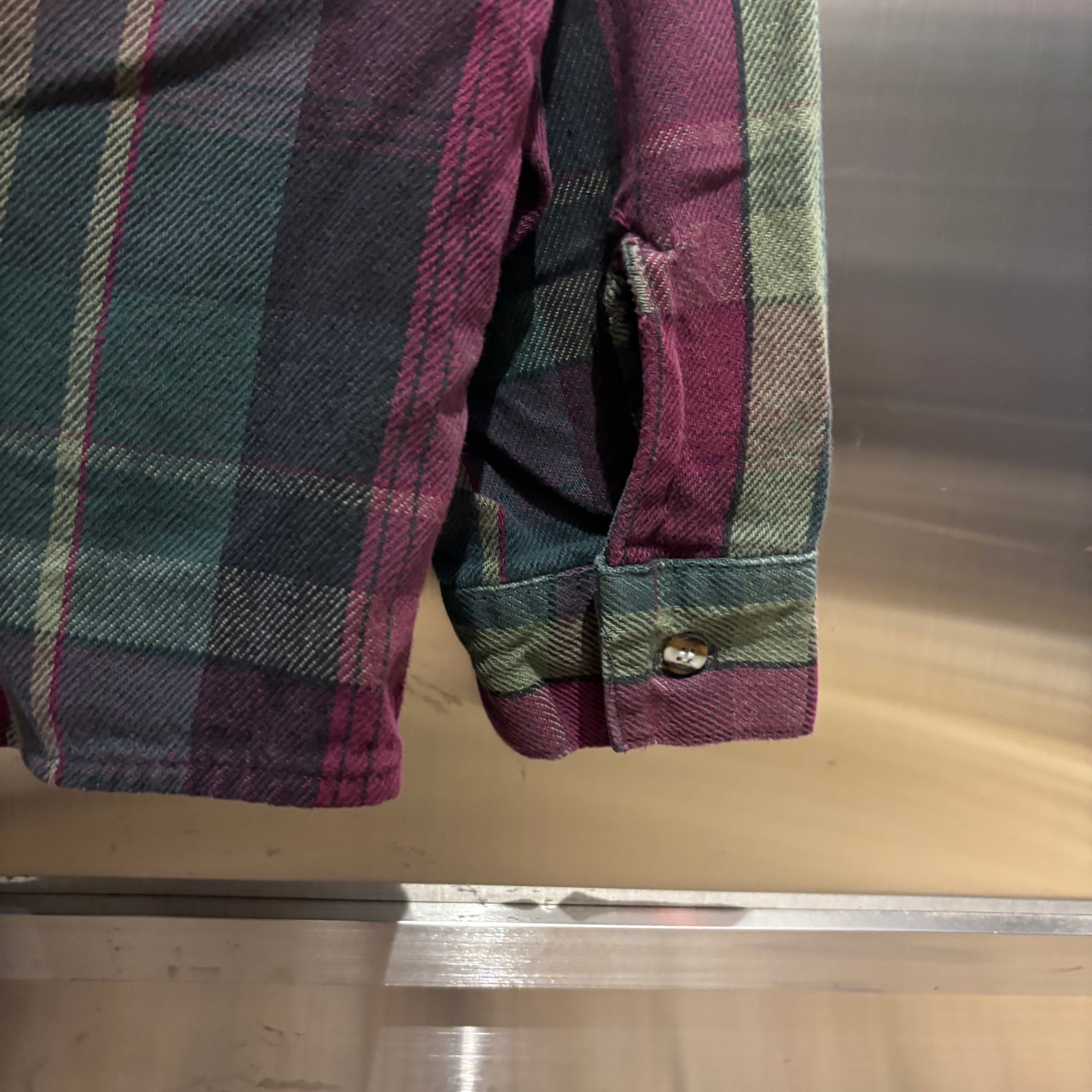 90S FIVE BROTHER FLANNEL BIG SIZE SHIRT | BerBerJin / & BerBerJin