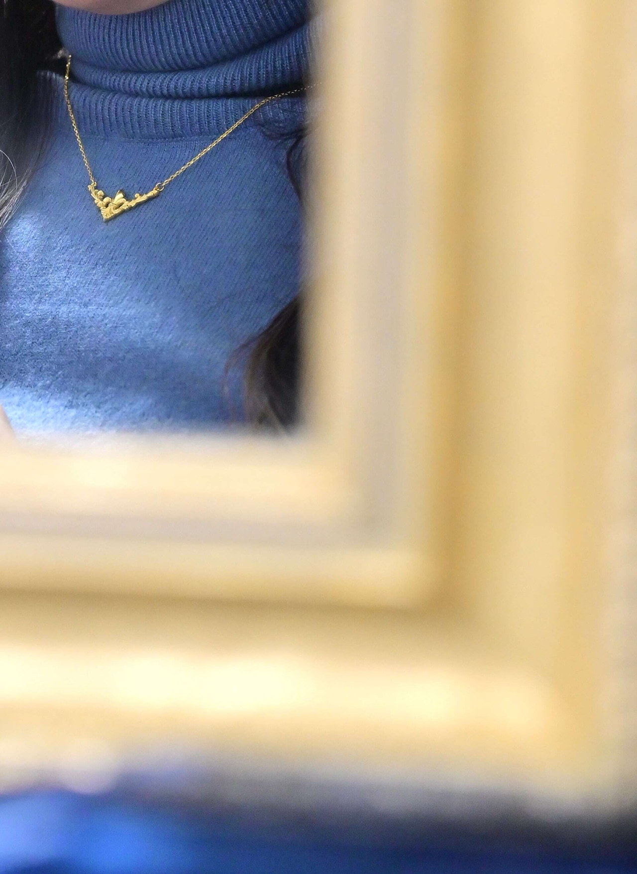 【抽選販売】「あなたを飾る」額縁ネックレス『décor』silver925 18Kgp / Rodhium