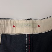 KAFIKA カフィカ コットン ワークパンツ 30/ネイビー