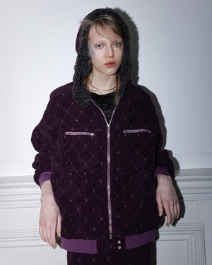 Starry Jacquard Hoodie