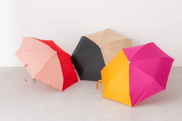 アナトール ツートーン折りたたみ傘（3色）