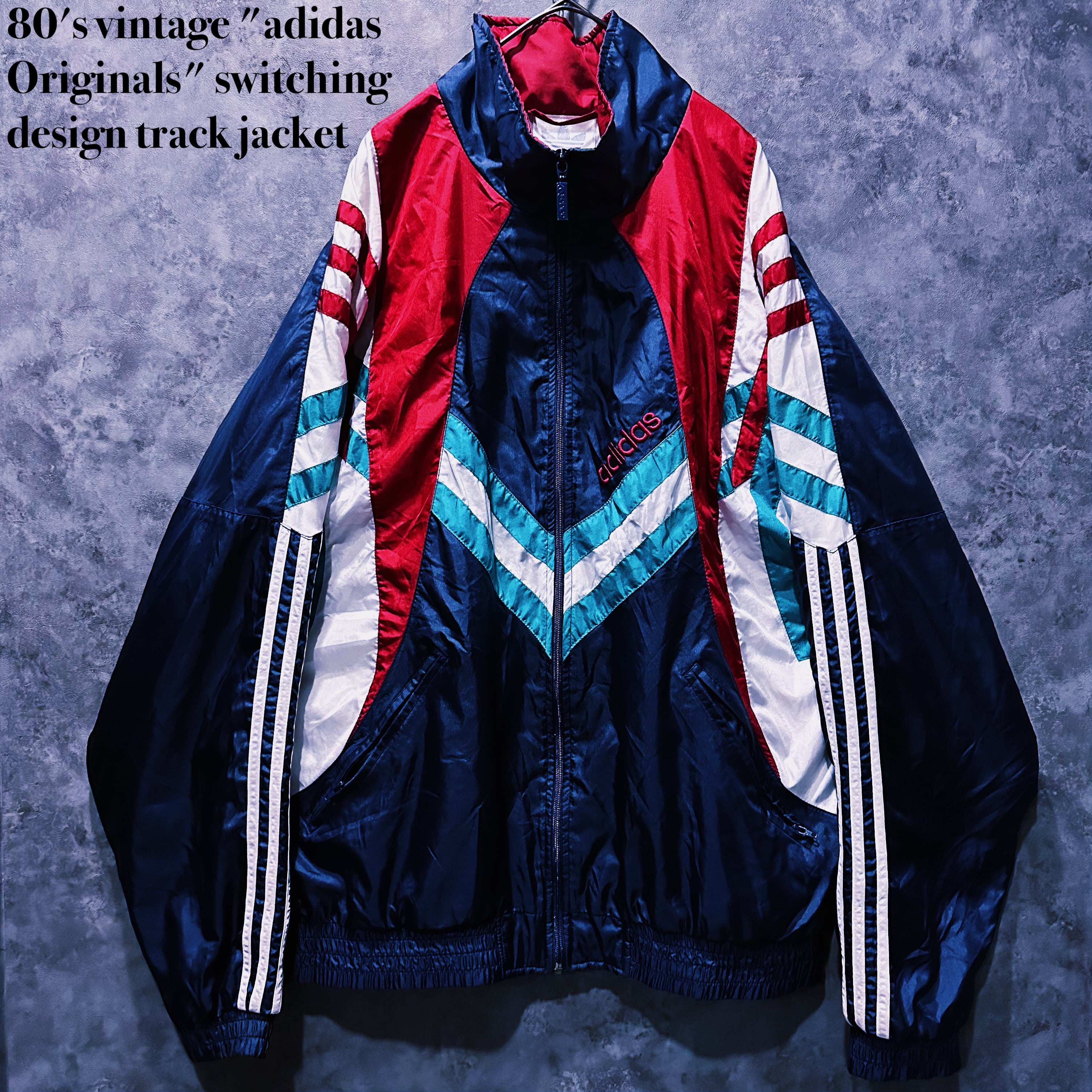 【極希少】adidas 80’s Switching Track Jacket