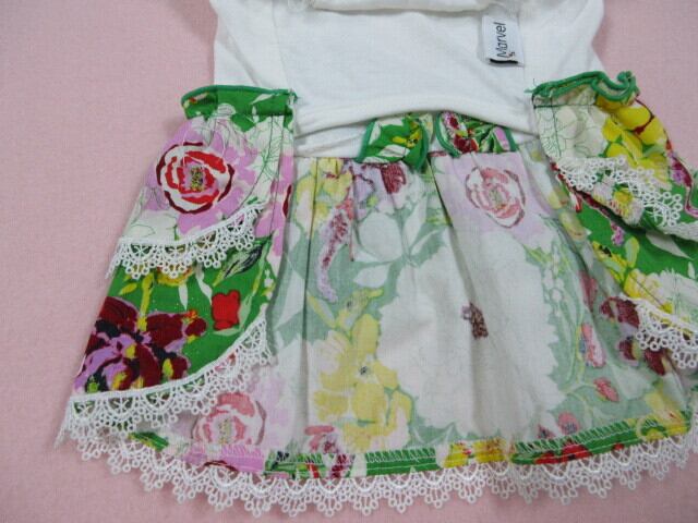 Marvel マルベル×Picone Mサイズ 胴回り38㎝ FlowerGardenワンピース