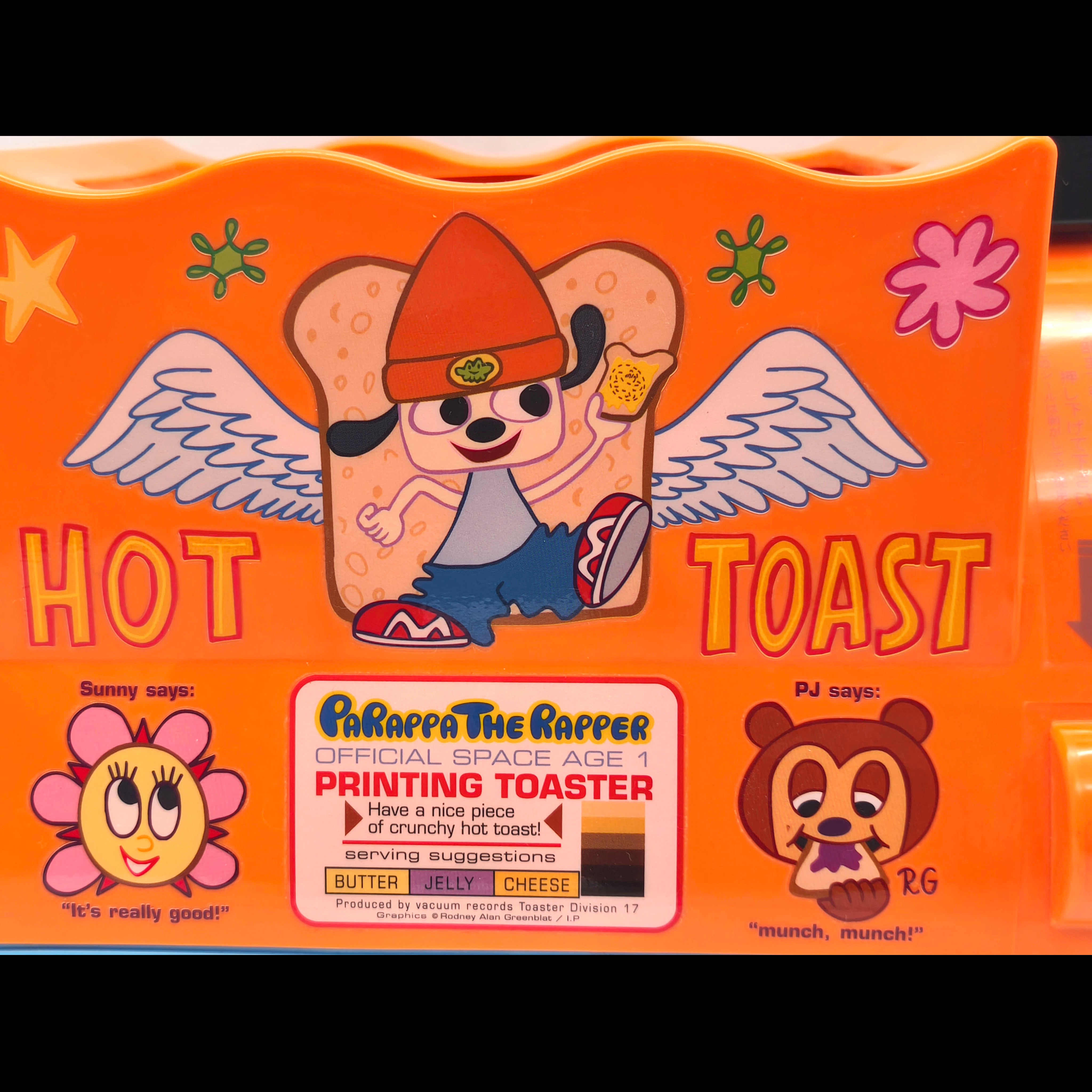 Official Parappa the Rapper Toaster・パラッパラッパー・トースター