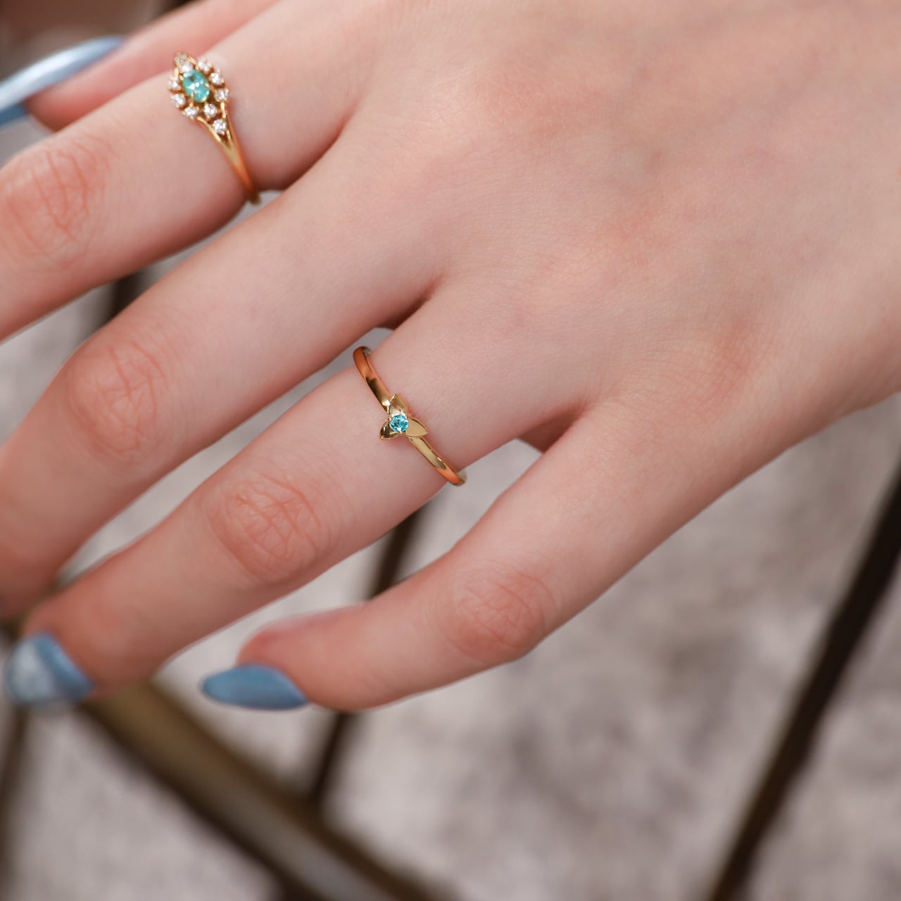 パライバトルマリンK18YGリング【WEB限定】46633 | YDCjewelry(旧serio