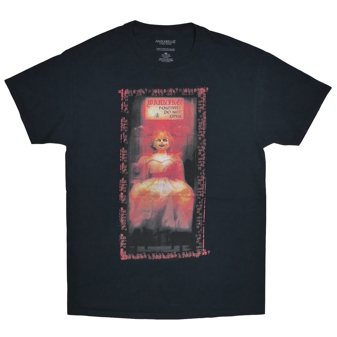 USED【M】Movie Annabelle Comes Home アナベル 死霊博物館 Tee / ©2020