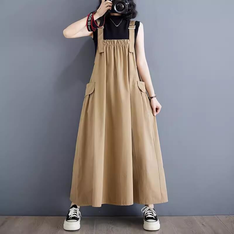 サイドポケットジャンパースカート(4色)10557