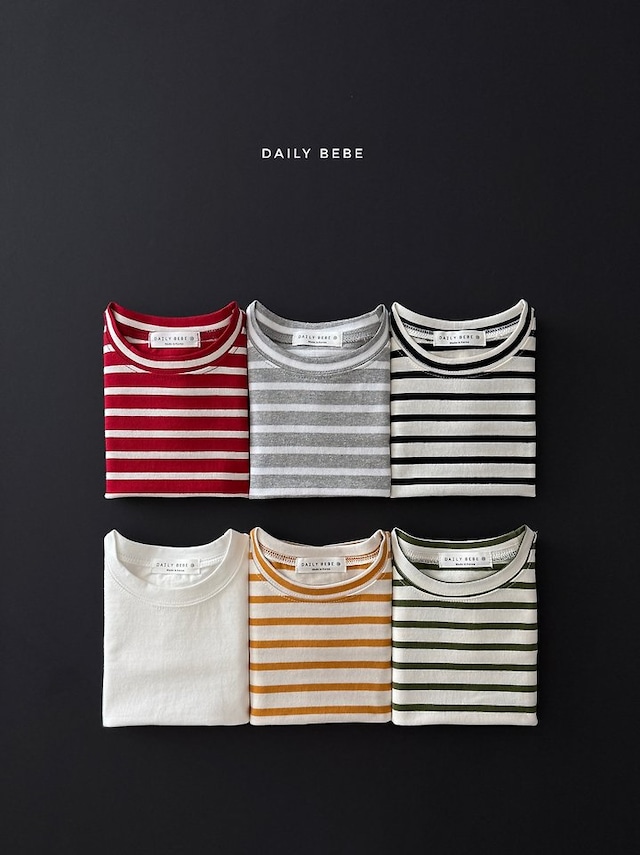 【取寄】daily bebe|everyday tee|エブリデイT|XS-JL|kids&jr|26 autumn