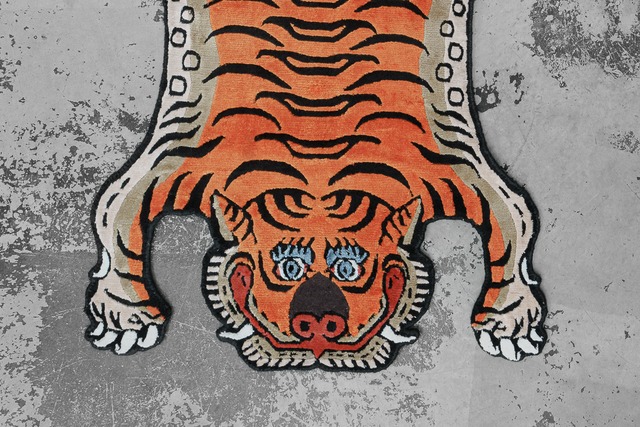 Tibetan Tiger Rug 《Sサイズ•シルク275》チベタンタイガーラグ