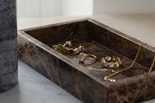 MARBLE TRAY - Indian Green Marble × Small｜大理石トレー