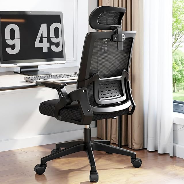 ブラック オフィスチェア 椅子 テレワーク 疲れない デスクチェア ワークチェア UKILIFE オフィスチェア デスクチェア 疲れない テレワークチェア