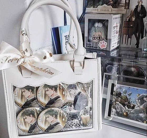 痛バッグ 痛バ ショルダー トートバッグ キルティング 推し活 量産型