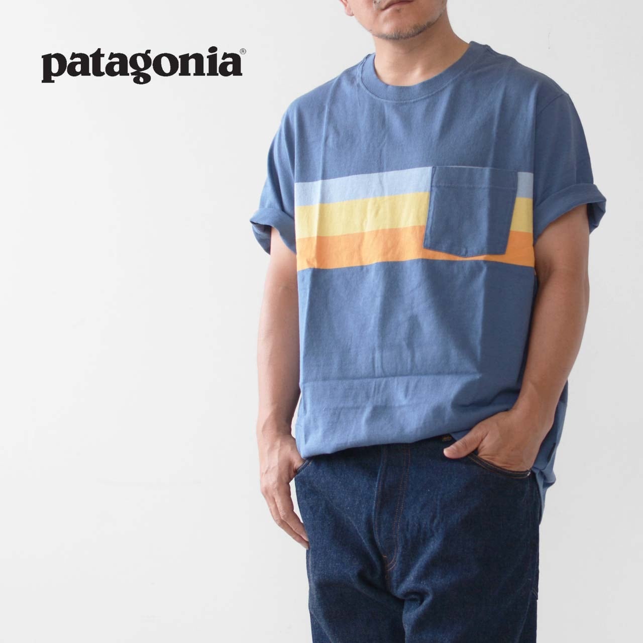 パタゴニア  2022年 コットンインコンバージョン ポケット Tシャツ M