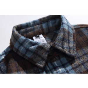 Relaxed fit check overshirt 1256
