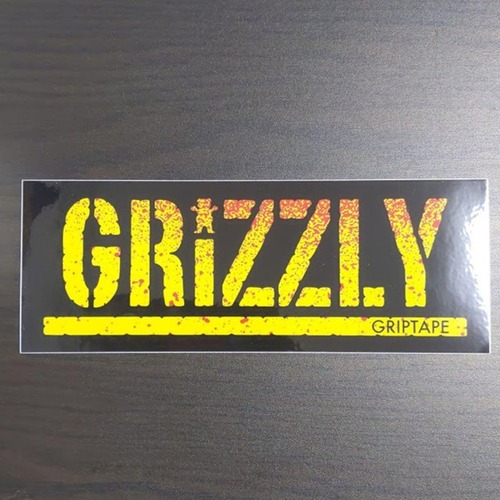 【ST-128】Grizzly Griptape グリズリー スケートボード skateboard sticker ステッカー