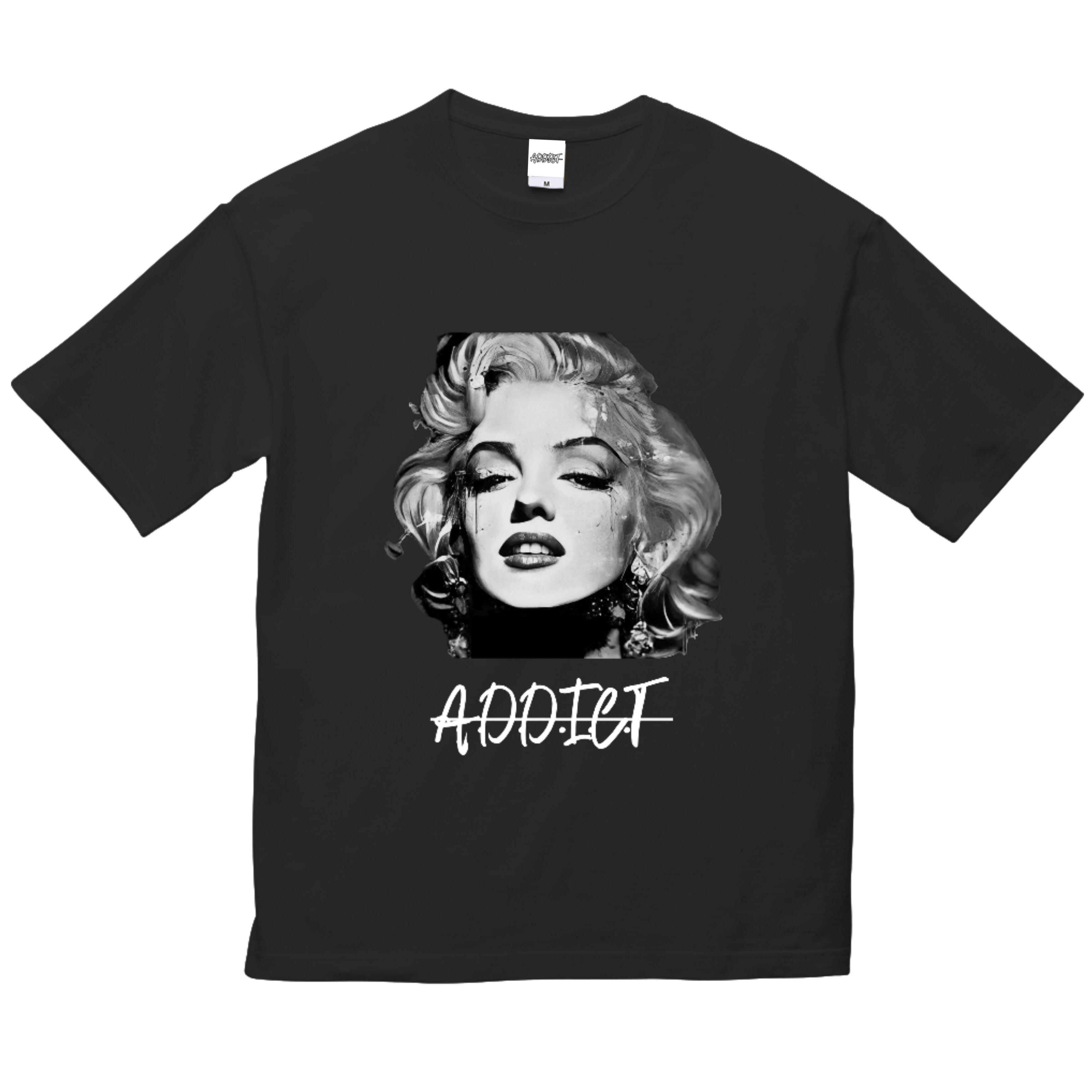 ADDICT Marilyn Monroe Graphic Tee M ☆