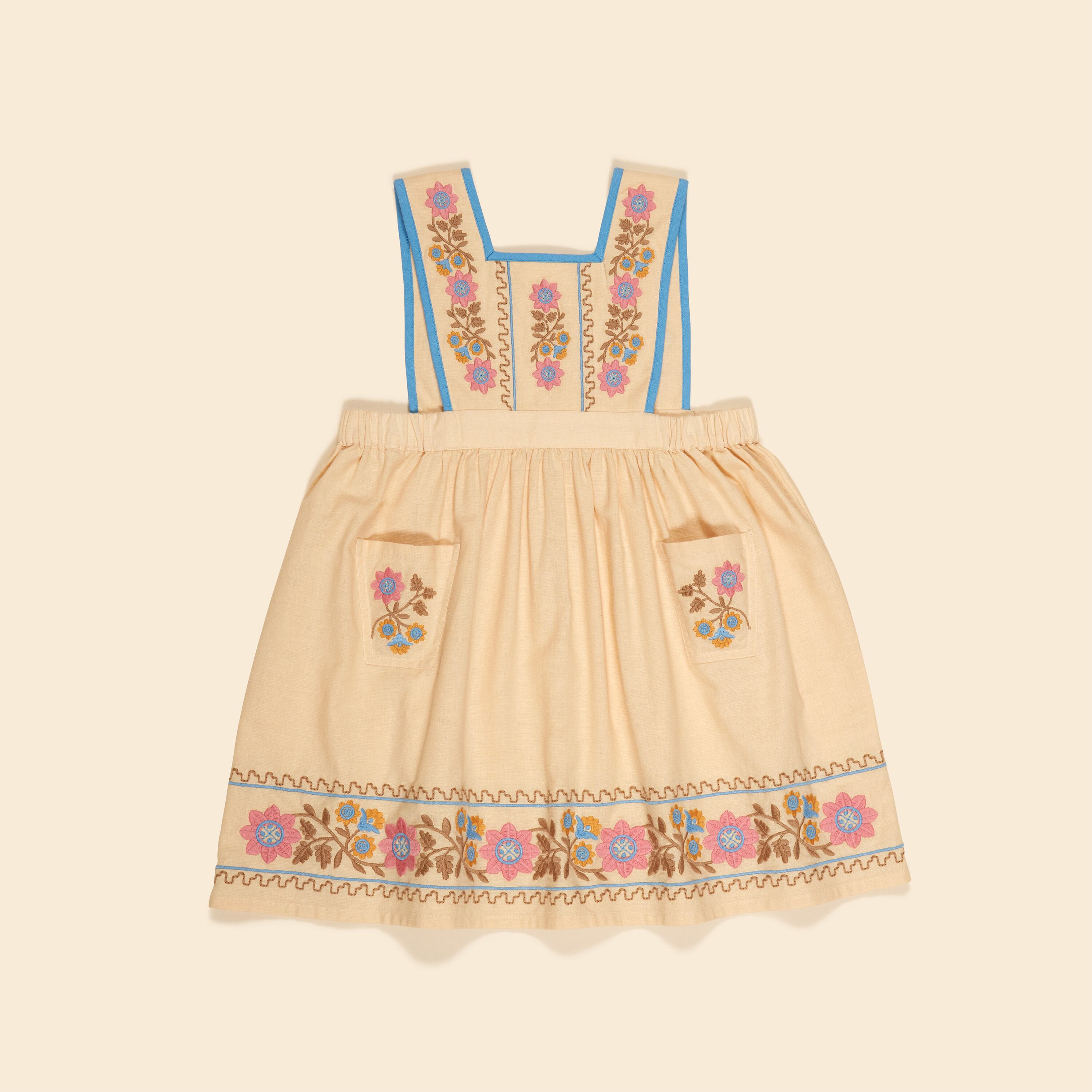 Apolina URSINA PINAFORE - CASHEW *9/30(火)以降発送予定商品になり