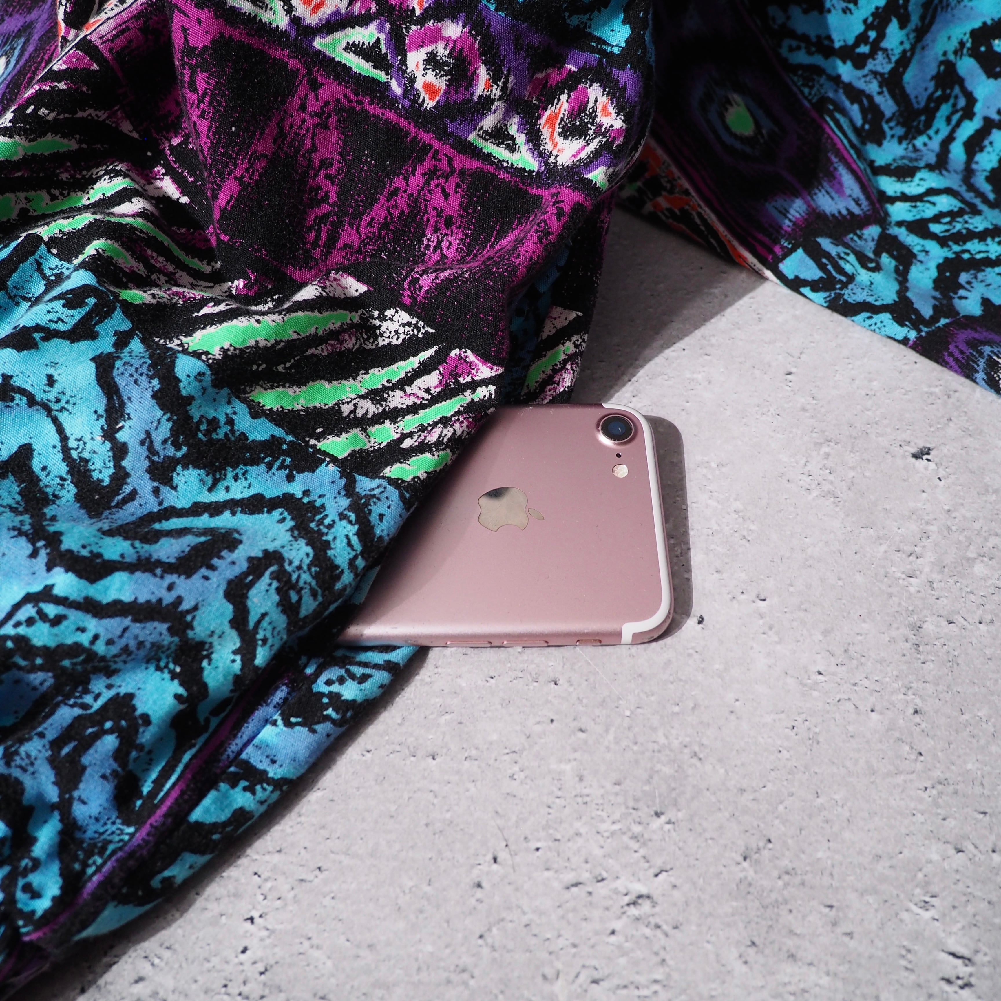 1980s Beautiful Psychedelic pattern vintage loose full zip Parker