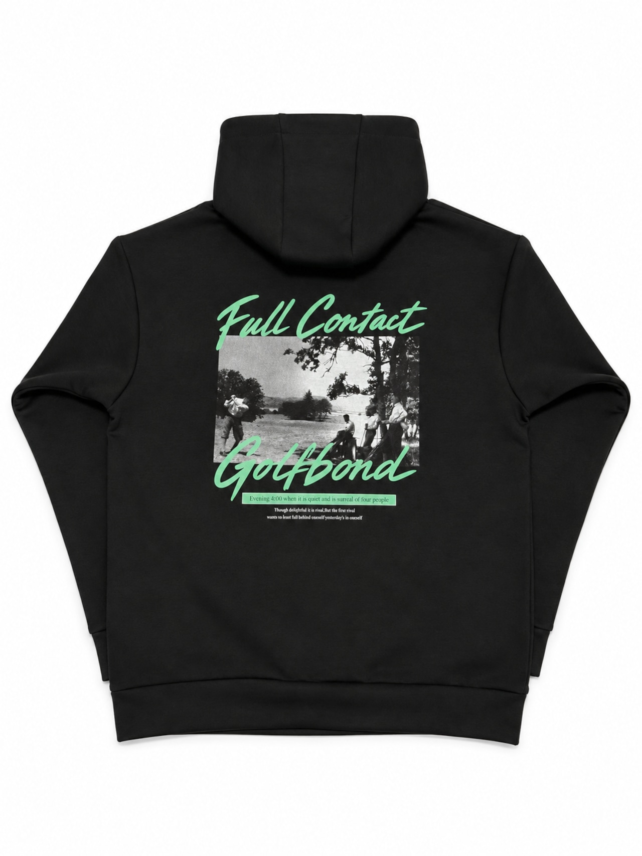 PHOTO TECK SWEAT HOODIE BLACK【PRE ORDER】