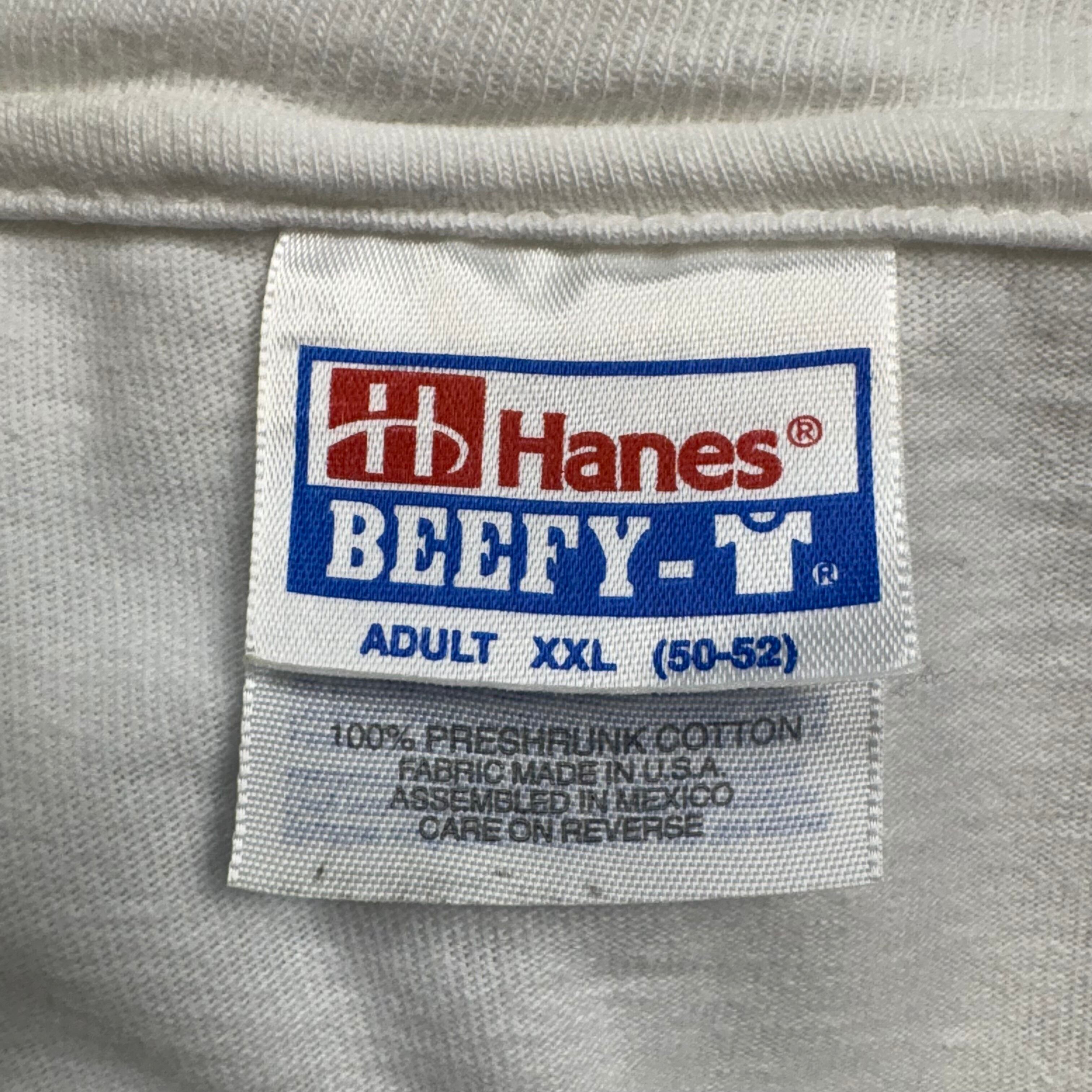 90s USA製古着　ヴィンテージ　Tシャツ　ポップ文字　シングルステッチ