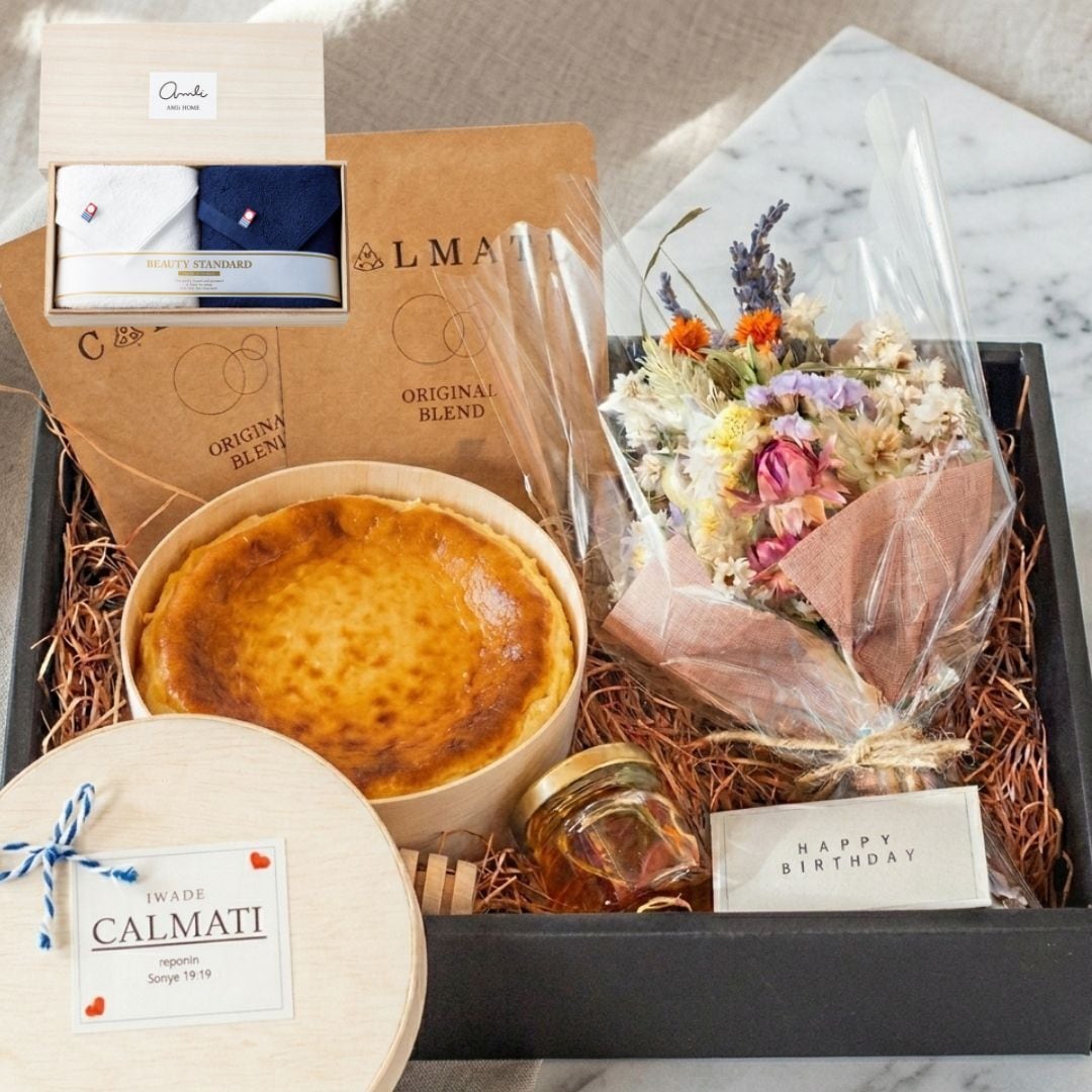ご結婚祝いにぴったり】今治タオル×ドライフラワーブーケ×スイーツ
