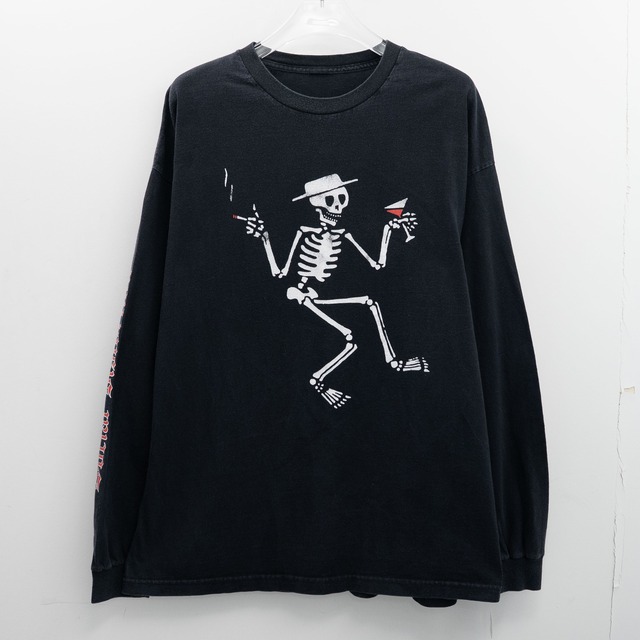Social Distortion " Skelly L/S " Cut Tag XL【A9-625】