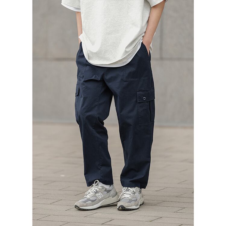 ★REGULAR MILITARY GREEN STRAIGHT PANTS　　　A0563