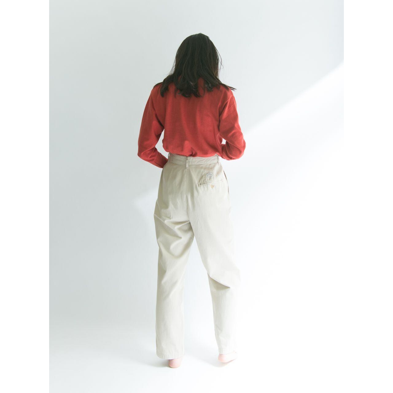 【Ralph Lauren】Made in U.S.A. 2tuck wide chino pants（ラルフローレン アメリカ製 2タックワイドチノパン）3e