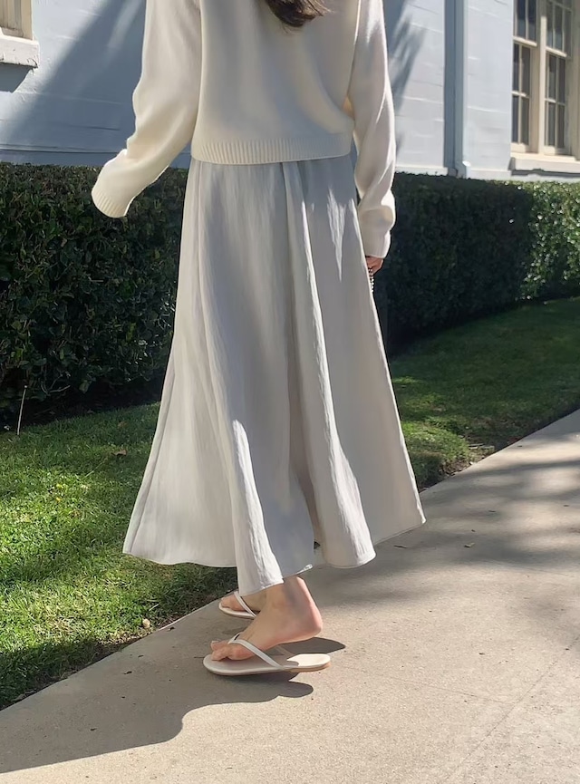 (予約) LITER / Vannesa flare skirt 2color