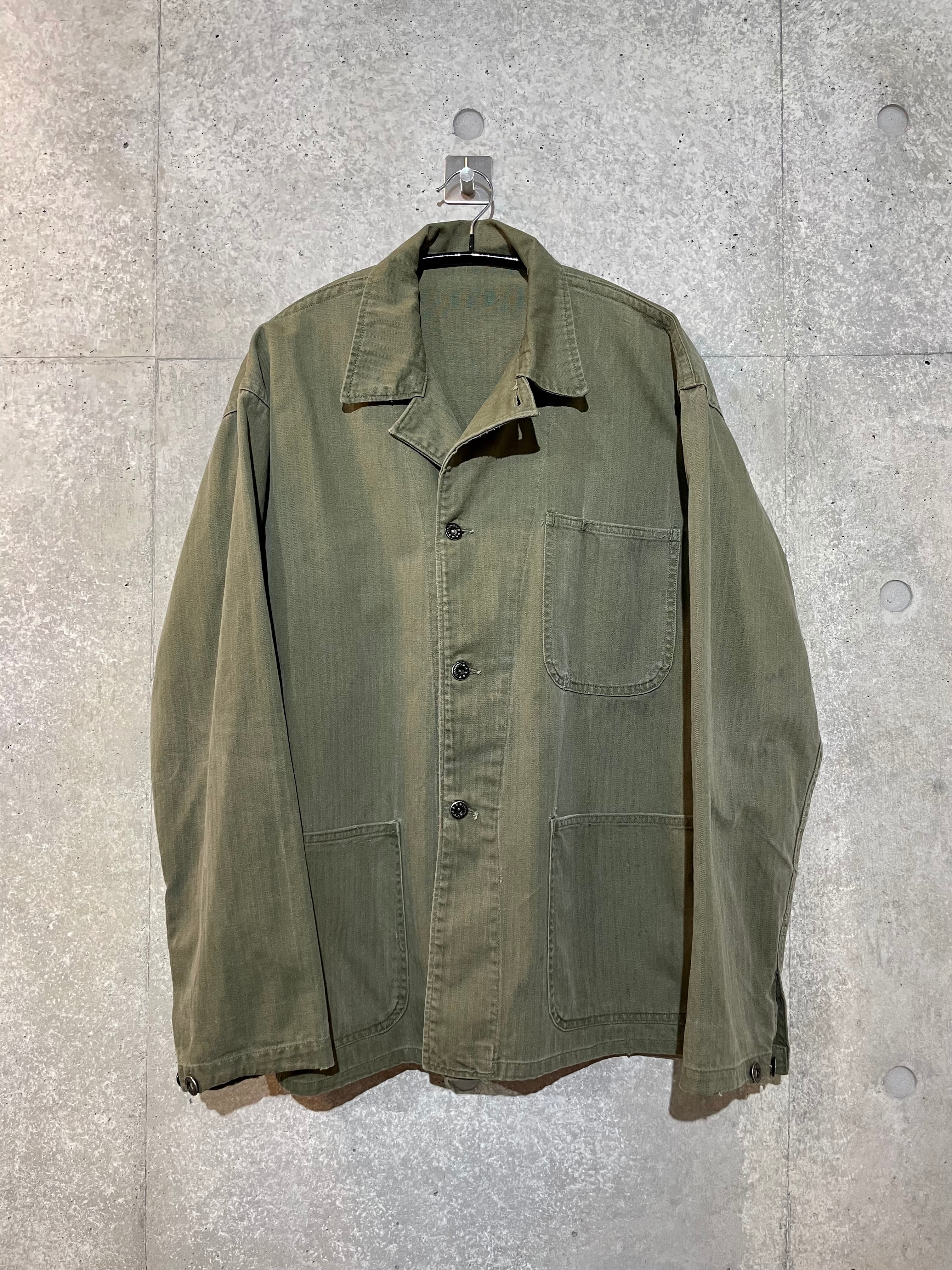 【Sale】40s U.S.NAVY N-3 HBT Jacket 米軍WWⅡ