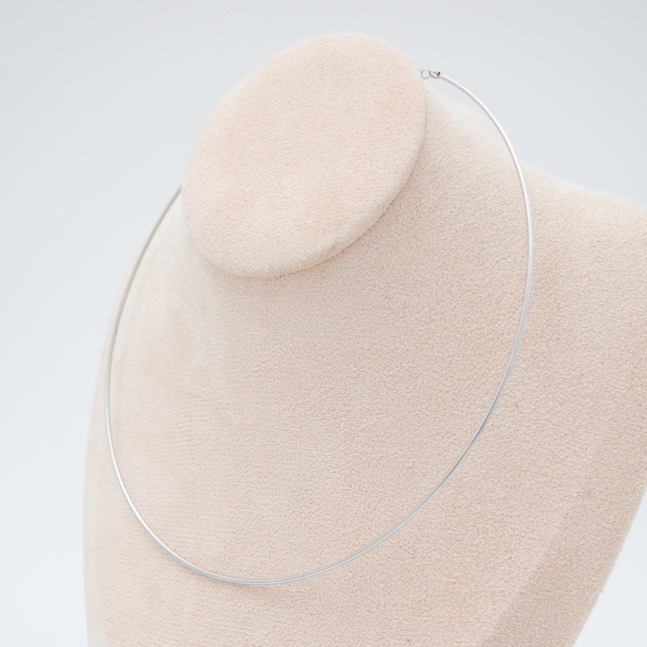 シンプルナローチョーカーネックレスSV