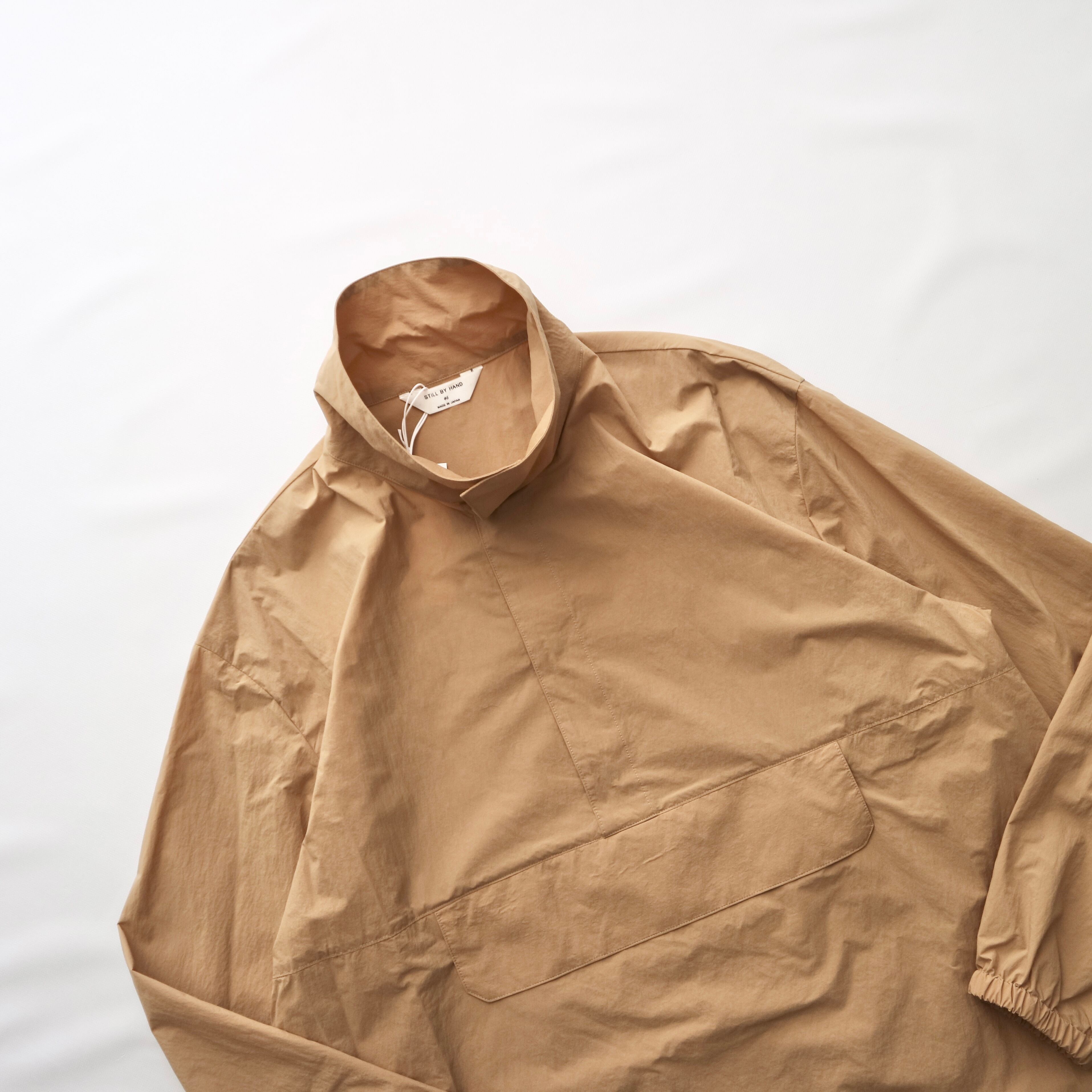 STILL BY HAND スティルバイハンド】TASLAN NYLON PULLOVER JACKET  