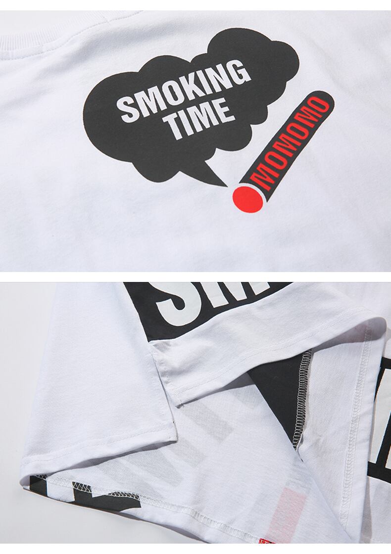 全2色 Tシャツ カットソー プリント カジュアル ストリート 