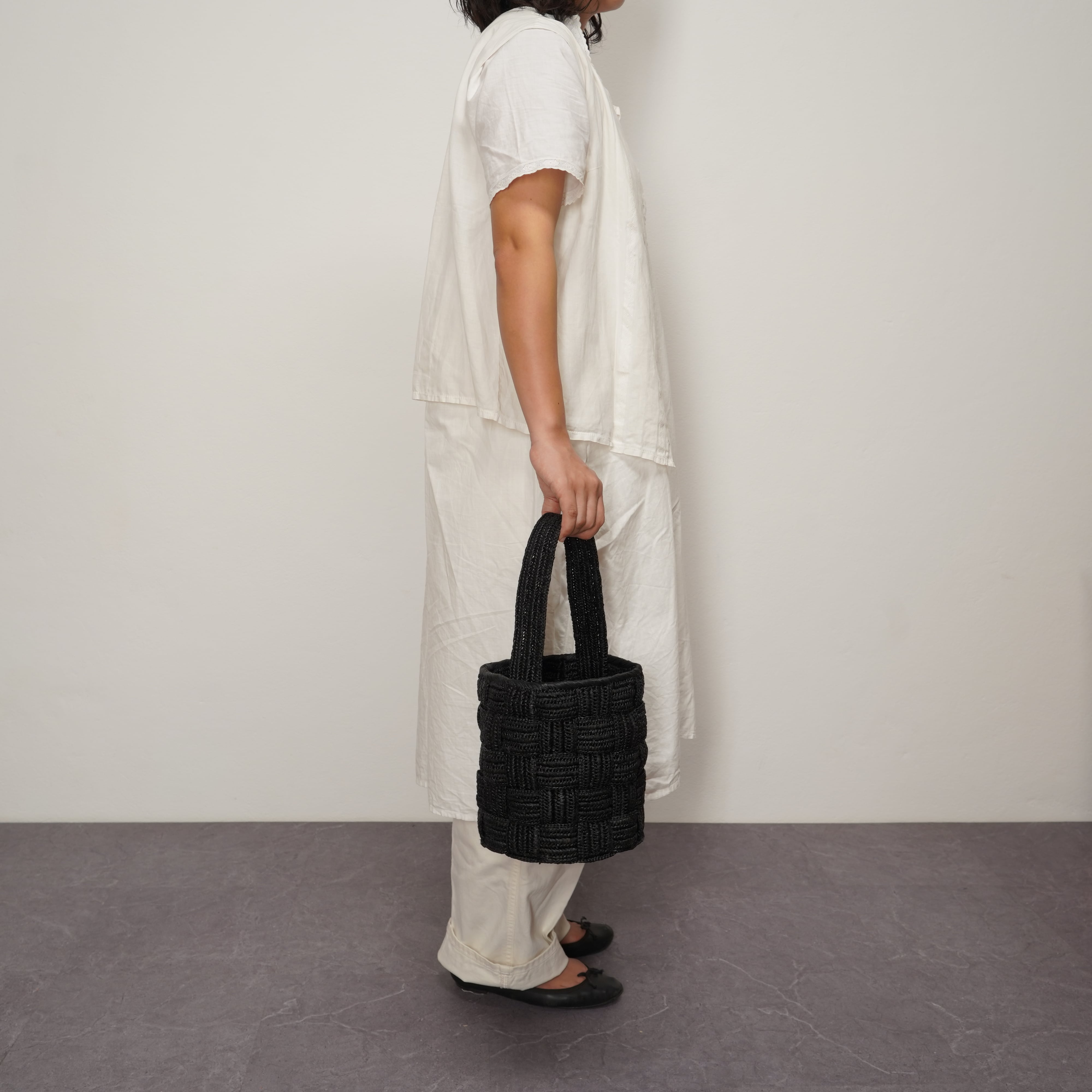 Pull bag - Black | AMPIANA