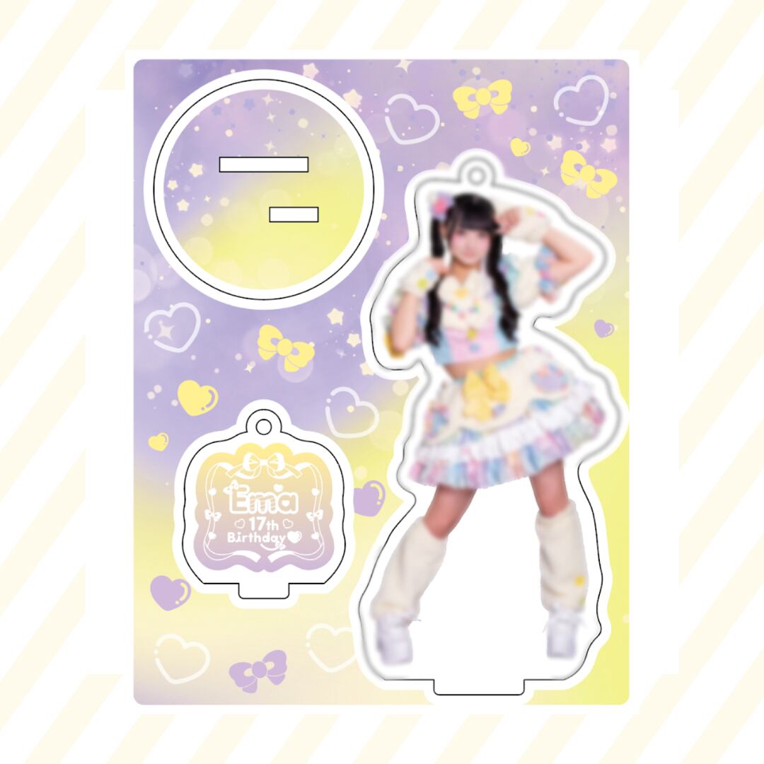 あくきゅ~ 月島えま・2025生誕アクリルスタンド
